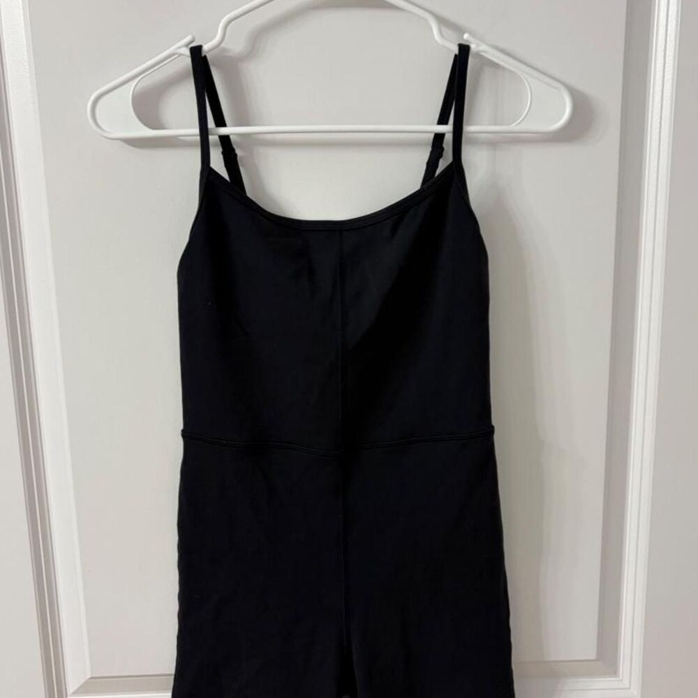 Aritzia Women's Black Playsuit-romper